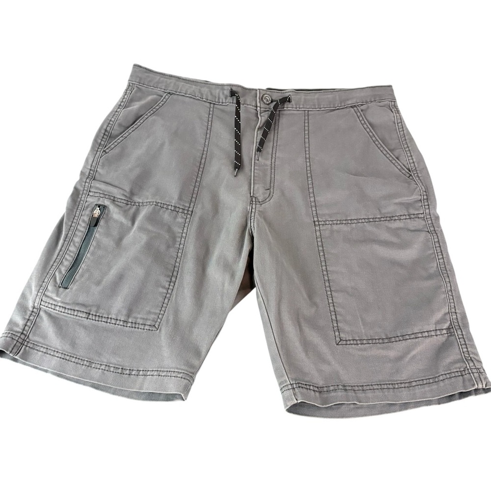 Levi Strauss Cargo Shorts Mens 38 Gray Multi Pocket Casual Utility Workwear 44